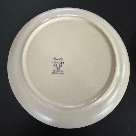 Vintage set of 2 Langley Denby “Sherwood” bread plates 6.5” England - Picture 5 of 6